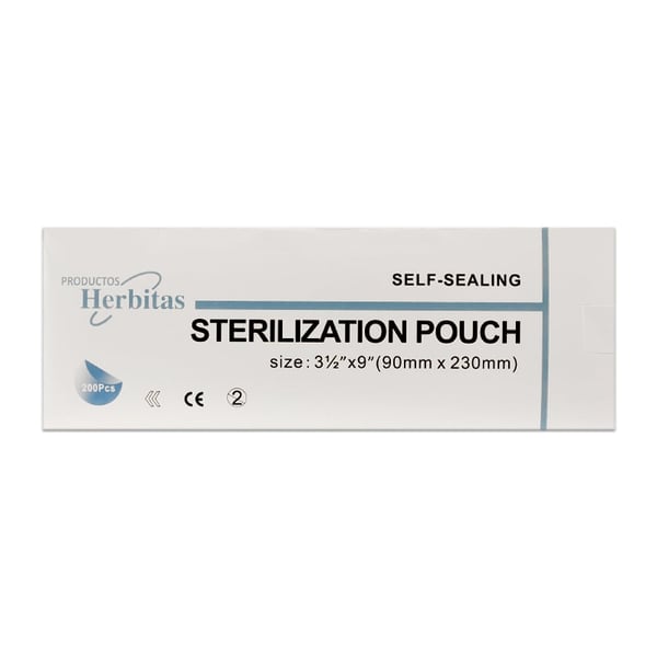 Sacas autocolantes para esterilizar (200 unidades)